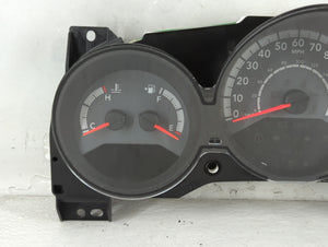 2011-2012 Dodge Caliber Instrument Cluster Speedometer Gauges P/N:P68087323AC Fits Fits 2011 2012 OEM Used Auto Parts