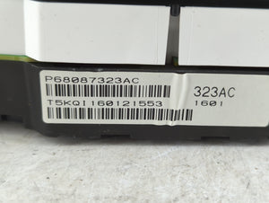 2011-2012 Dodge Caliber Instrument Cluster Speedometer Gauges P/N:P68087323AC Fits Fits 2011 2012 OEM Used Auto Parts