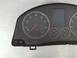 2009 Volkswagen Eos Instrument Cluster Speedometer Gauges P/N:1Q0920974G 1Q0 920 974 G, 1K0 035 180 L Fits OEM Used Auto Parts