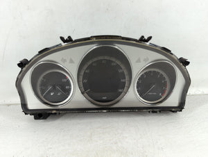 2009 Mercedes-Benz C300 Instrument Cluster Speedometer Gauges P/N:A 204 540 96 48 Fits OEM Used Auto Parts