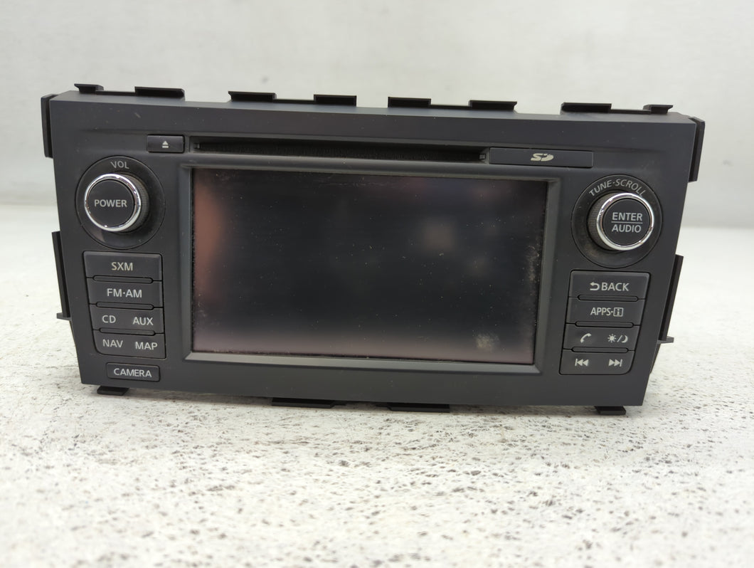 2016 Nissan Altima Radio AM FM Cd Player Receiver Replacement P/N:259159HR0B 7 515 750 063 Fits OEM Used Auto Parts