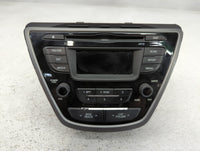 2014-2016 Hyundai Elantra Radio AM FM Cd Player Receiver Replacement P/N:96170-3X156GU Fits Fits 2014 2015 2016 OEM Used Auto Parts - Oemusedautoparts1.com