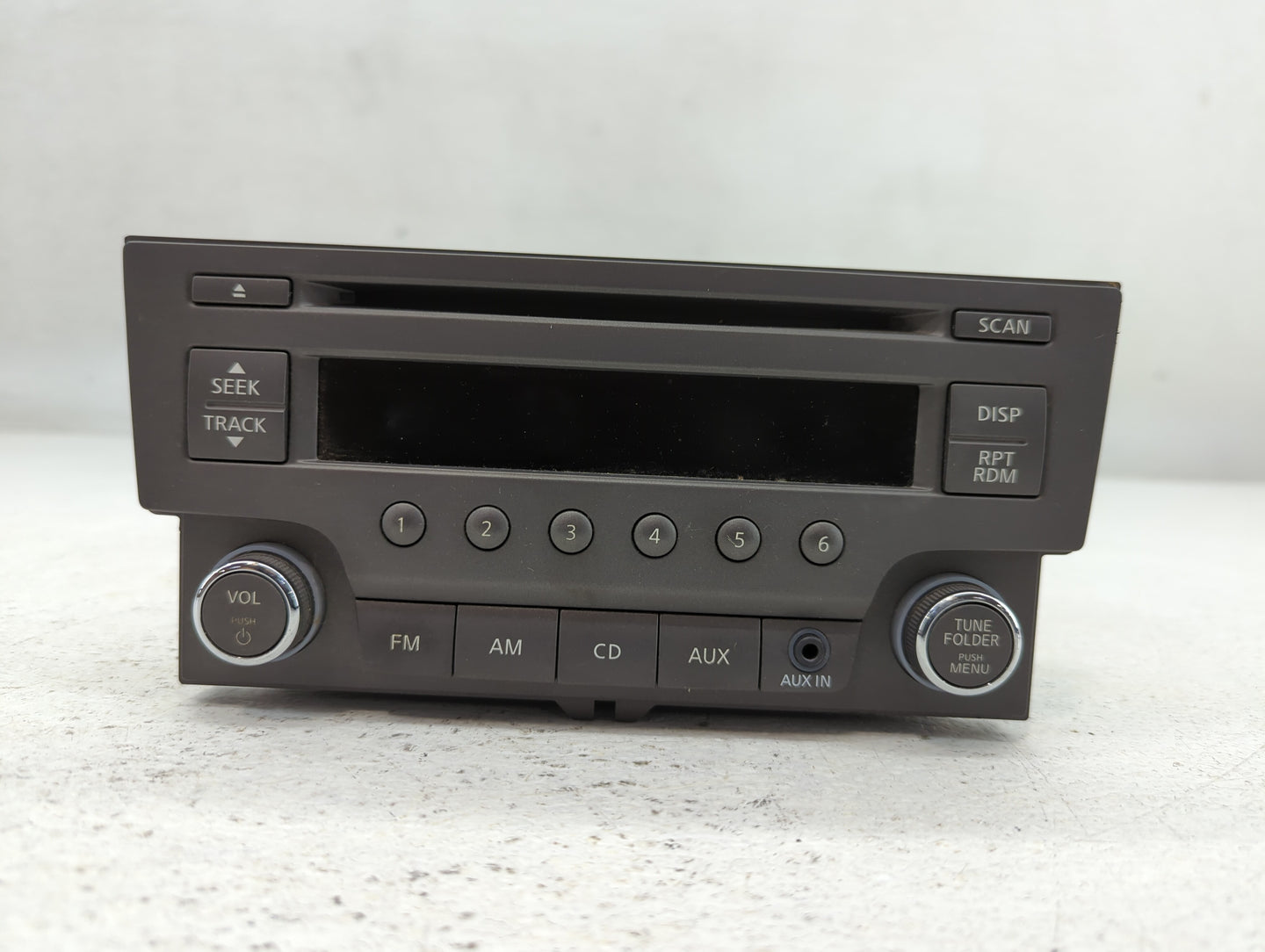 2013-2014 Nissan Sentra Radio AM FM Cd Player Receiver Replacement P/N:28185 3RA2A Fits Fits 2013 2014 OEM Used Auto Parts - Oemusedautoparts1.com