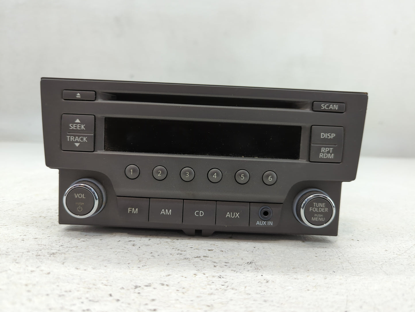 2013-2014 Nissan Sentra Radio AM FM Cd Player Receiver Replacement P/N:28185 3RA2A Fits Fits 2013 2014 OEM Used Auto Parts - Oemusedautoparts1.com