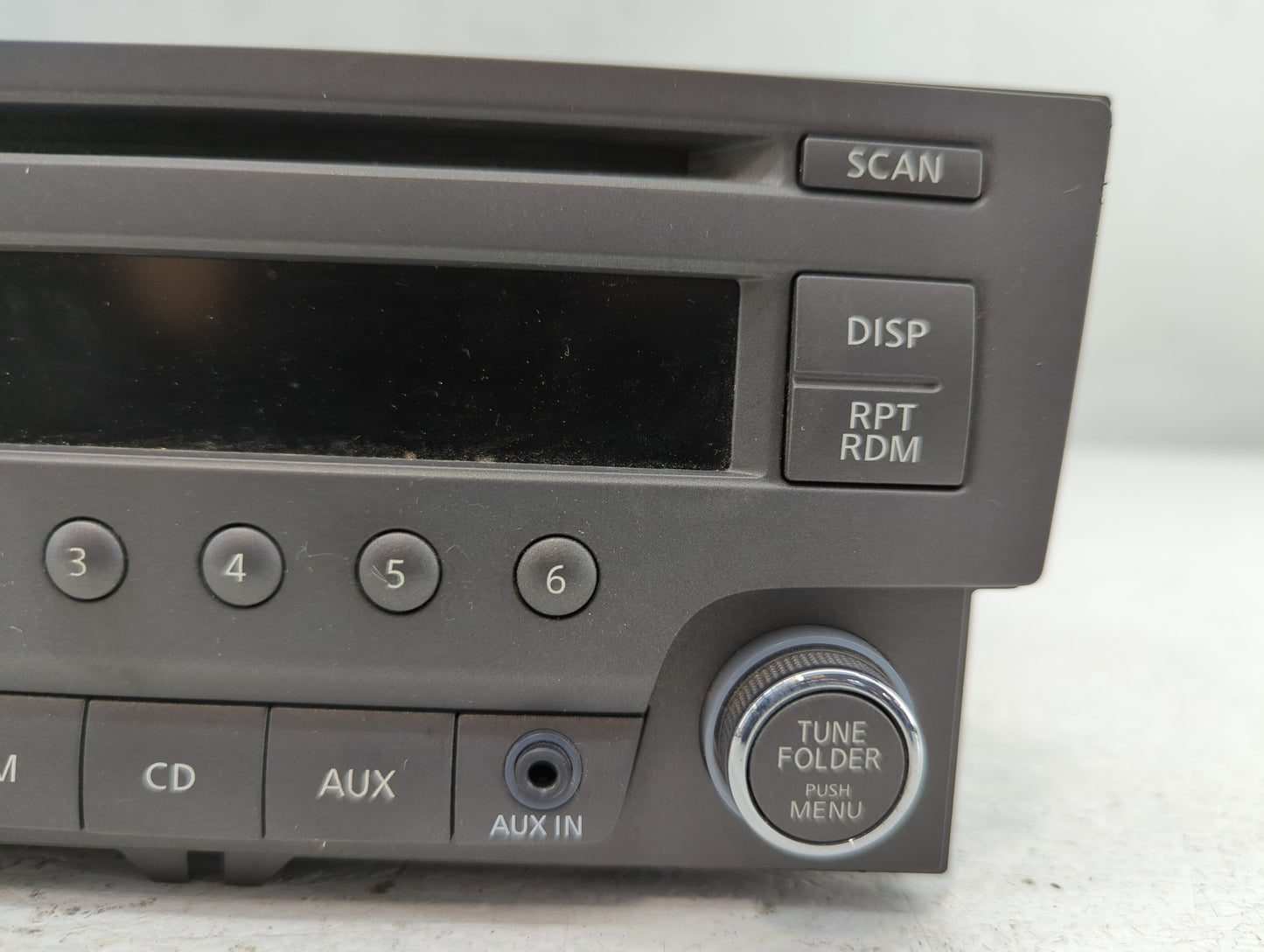 2013-2014 Nissan Sentra Radio AM FM Cd Player Receiver Replacement P/N:28185 3RA2A Fits Fits 2013 2014 OEM Used Auto Parts - Oemusedautoparts1.com