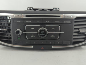 2016-2017 Honda Accord Radio AM FM Cd Player Receiver Replacement P/N:39100-T2F-A001 Fits Fits 2016 2017 OEM Used Auto Parts