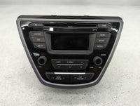 2014-2015 Hyundai Elantra Radio AM FM Cd Player Receiver Replacement P/N:96170-3X165GU Fits Fits 2014 2015 OEM Used Auto Parts - Oemusedautoparts1.com