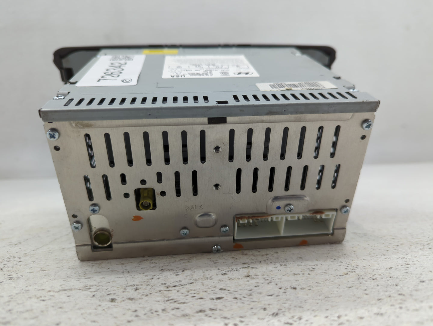 2014-2015 Hyundai Elantra Radio AM FM Cd Player Receiver Replacement P/N:96170-3X165GU Fits Fits 2014 2015 OEM Used Auto Parts - Oemusedautoparts1.com