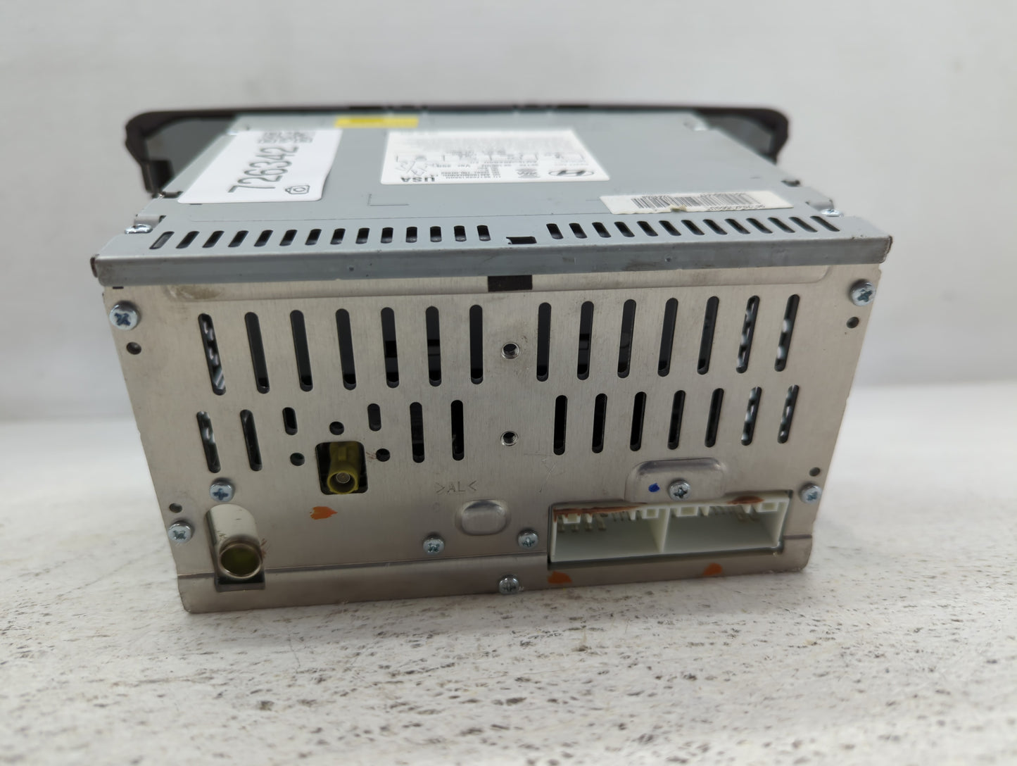 2014-2015 Hyundai Elantra Radio AM FM Cd Player Receiver Replacement P/N:96170-3X165GU Fits Fits 2014 2015 OEM Used Auto Parts - Oemusedautoparts1.com