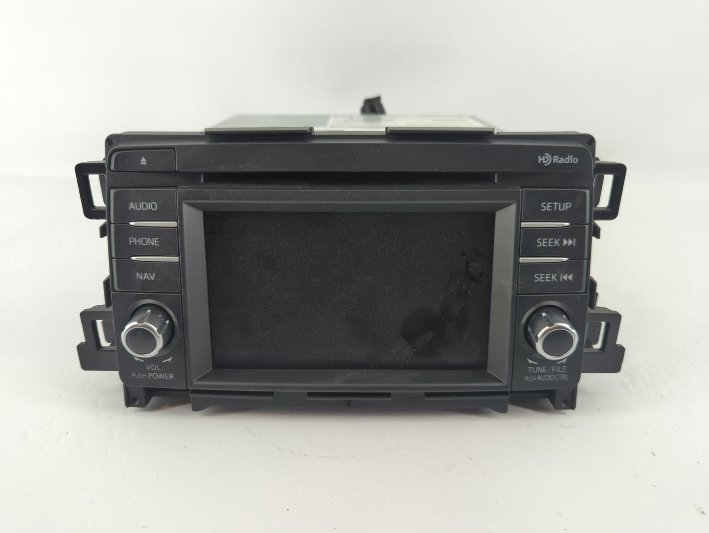 2014 Mazda 6 Radio AM FM Cd Player Receiver Replacement P/N:16730128 CV-VM42E0JMA, GJS1 66 DV0B Fits OEM Used Auto Parts - Oemusedautoparts1.com