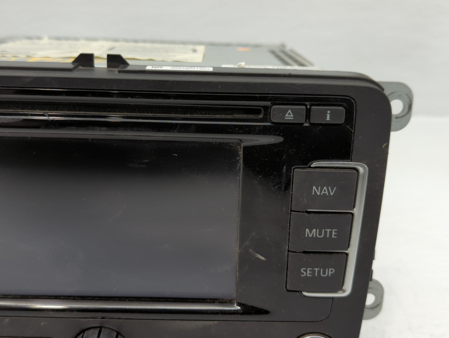 2012-2017 Volkswagen Cc Radio AM FM Cd Player Receiver Replacement P/N:1K0 035 274 B Fits Fits 2012 2013 2014 2015 2016 2017 OEM Used Auto Parts - Oemusedautoparts1.com