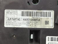 2017 Jaguar F-Type Instrument Cluster Speedometer Gauges P/N:HX5310849DA Fits OEM Used Auto Parts - Oemusedautoparts1.com