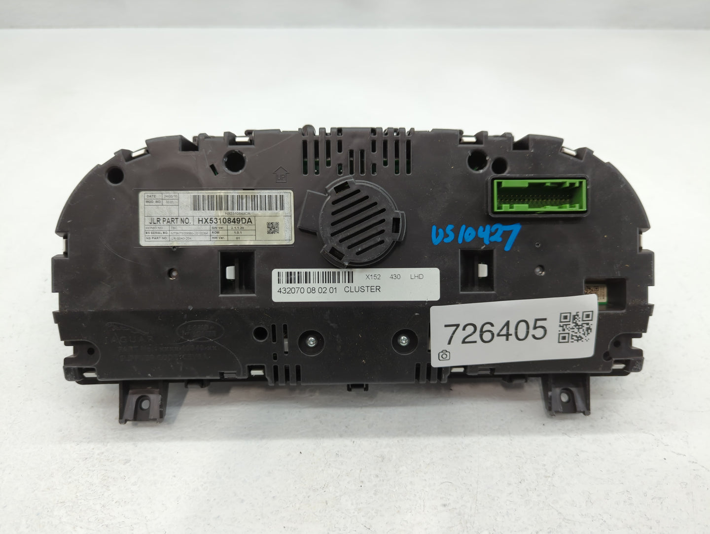 2017 Jaguar F-Type Instrument Cluster Speedometer Gauges P/N:HX5310849DA Fits OEM Used Auto Parts - Oemusedautoparts1.com