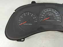 2006-2009 Chevrolet Trailblazer Instrument Cluster Speedometer Gauges P/N:15140618 28007025 Fits Fits 2006 2007 2008 2009 OEM Used Auto Parts