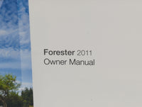 2011 Subaru Forester Owners Manual Book Guide P/N:MSA5M1103A OEM Used Auto Parts - Oemusedautoparts1.com