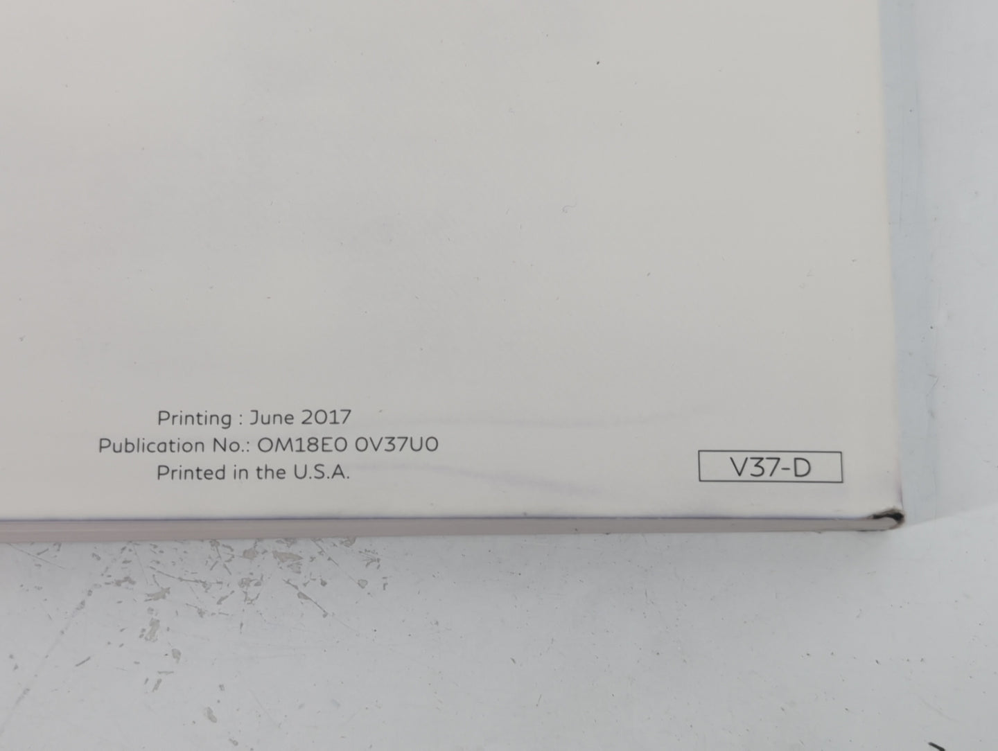 2018 Infiniti Q50 Owners Manual Book Guide P/N:OM18E0 0V37U0 OEM Used Auto Parts - Oemusedautoparts1.com