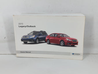 compare product 2013 Subaru Legacy Owners Manual Book Guide P/N:A2490BE-B OEM Used Auto Parts