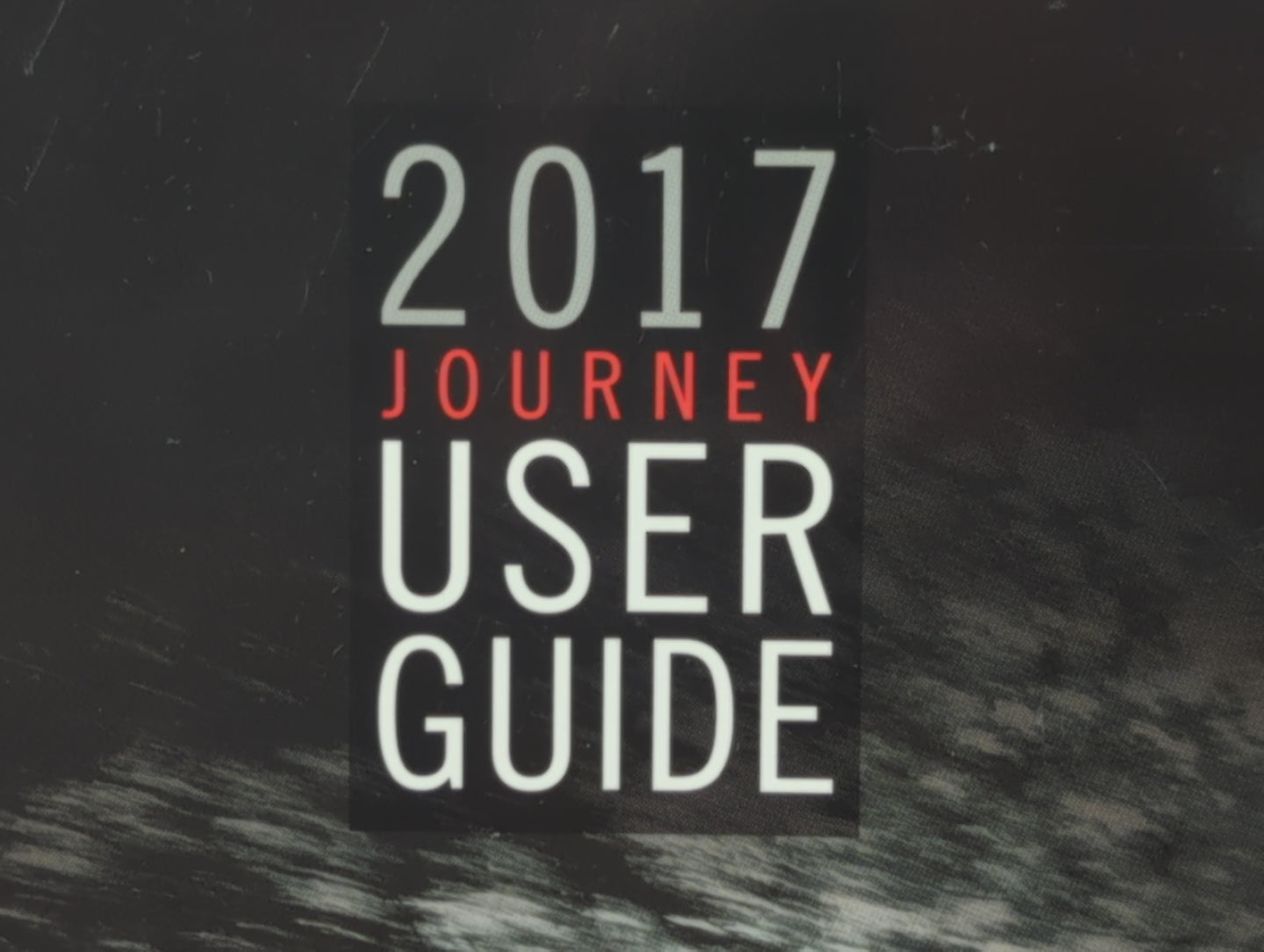 2017 Dodge Journey Owners Manual Book Guide P/N:17JC49-926-AA OEM Used Auto Parts - Oemusedautoparts1.com