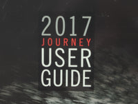 2017 Dodge Journey Owners Manual Book Guide P/N:17JC49-926-AA OEM Used Auto Parts - Oemusedautoparts1.com