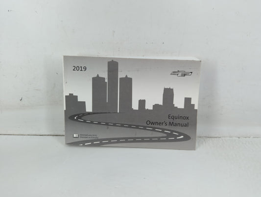 2019 Chevrolet Equinox Owners Manual Book Guide P/N:84134729 A OEM Used Auto Parts - Oemusedautoparts1.com