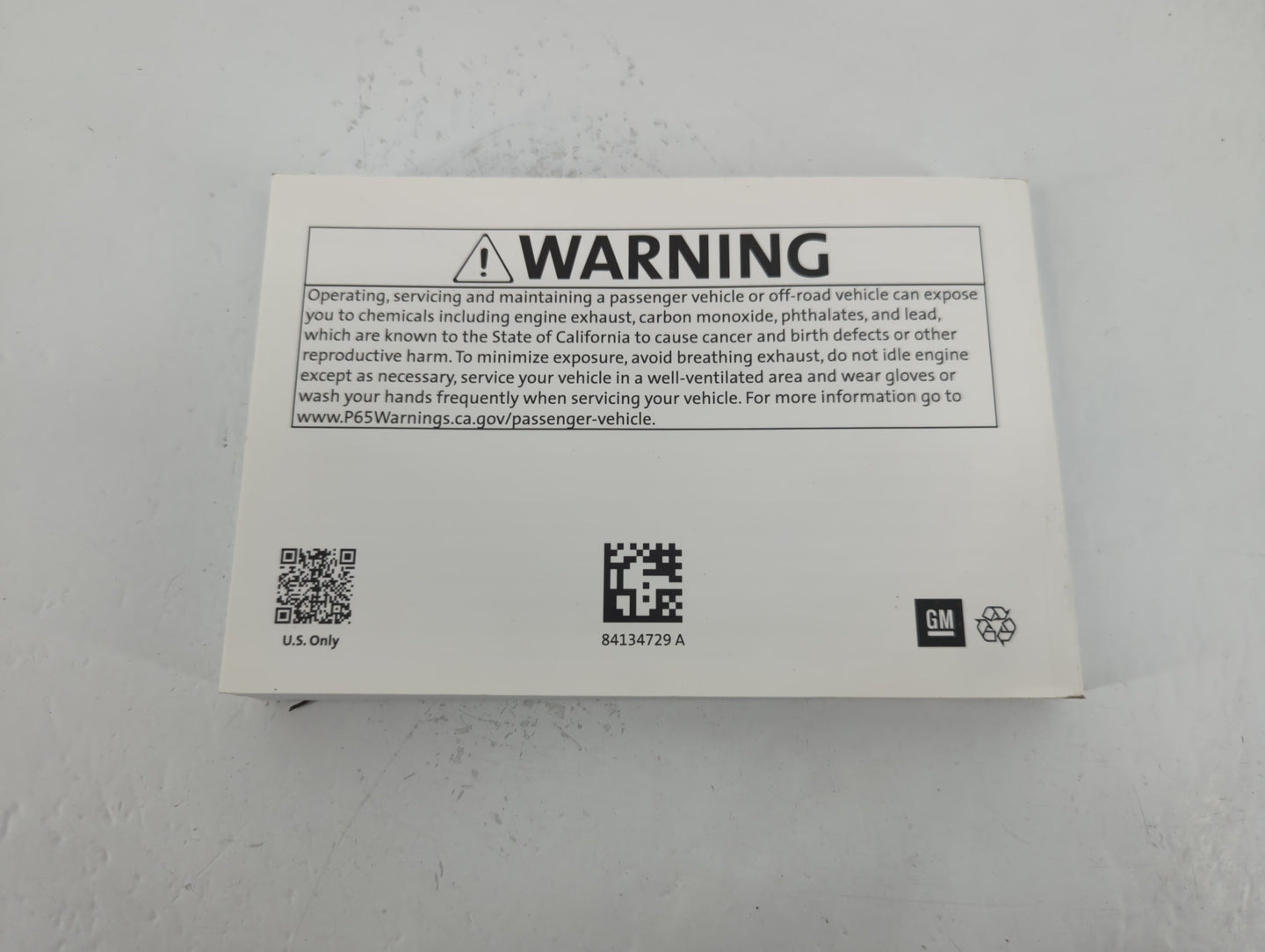 2019 Chevrolet Equinox Owners Manual Book Guide P/N:84134729 A OEM Used Auto Parts - Oemusedautoparts1.com