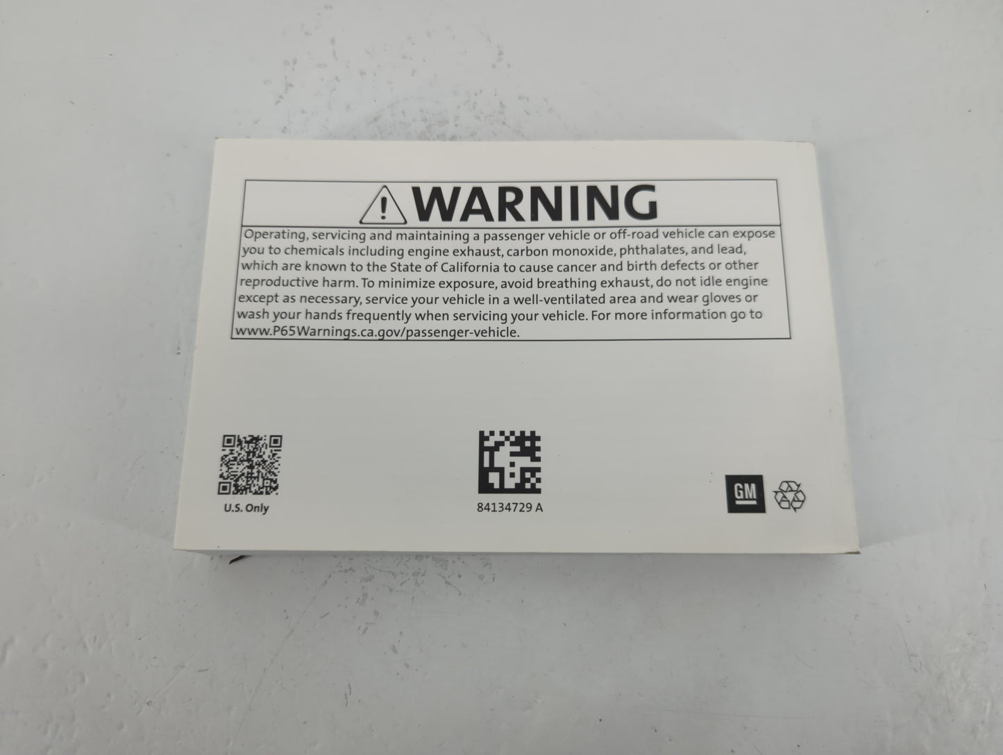 2019 Chevrolet Equinox Owners Manual Book Guide P/N:84134729 A OEM Used Auto Parts - Oemusedautoparts1.com