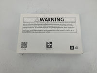 2019 Chevrolet Equinox Owners Manual Book Guide P/N:84134729 A OEM Used Auto Parts - Oemusedautoparts1.com