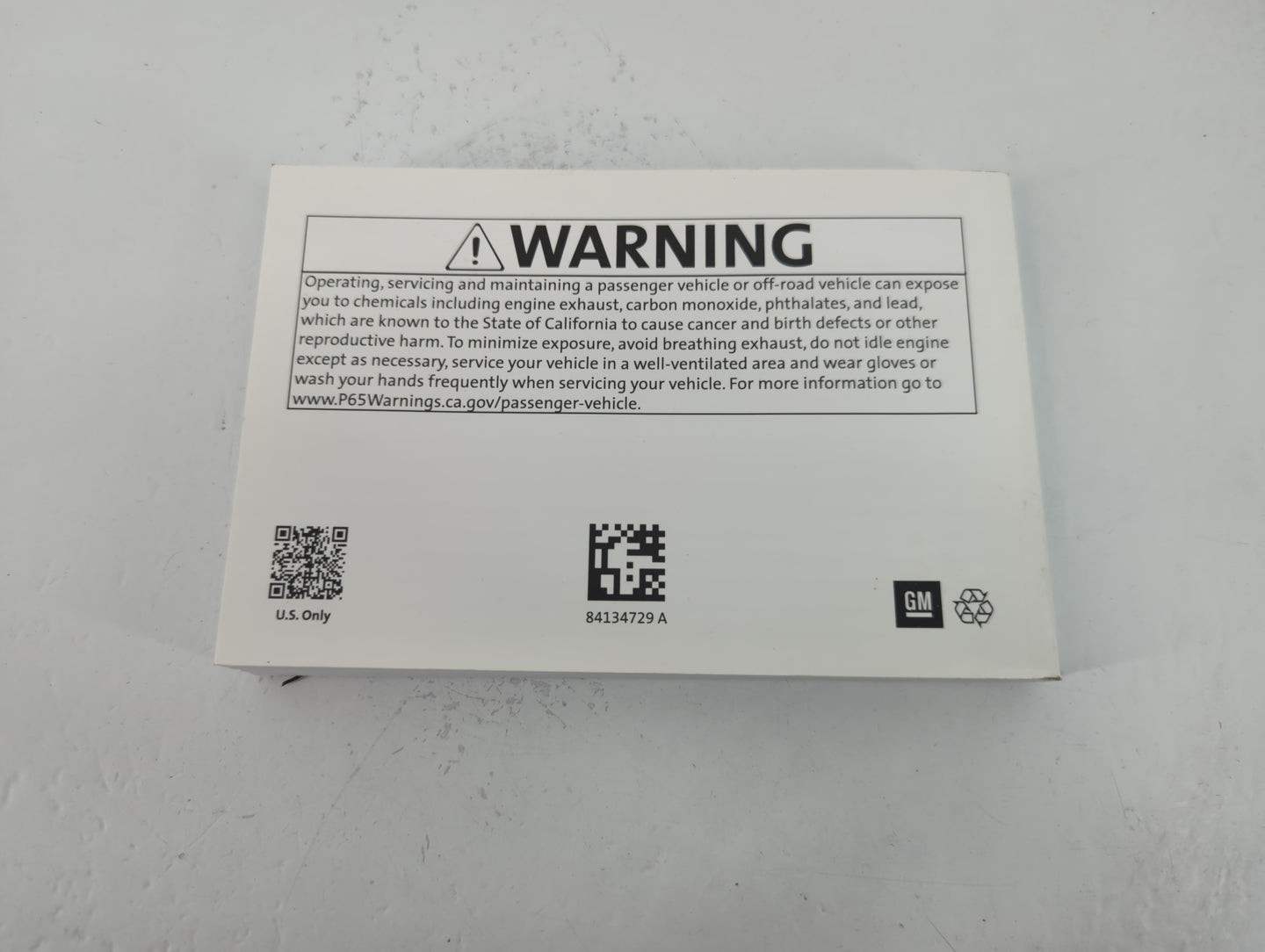 2019 Chevrolet Equinox Owners Manual Book Guide P/N:84134729 A OEM Used Auto Parts - Oemusedautoparts1.com