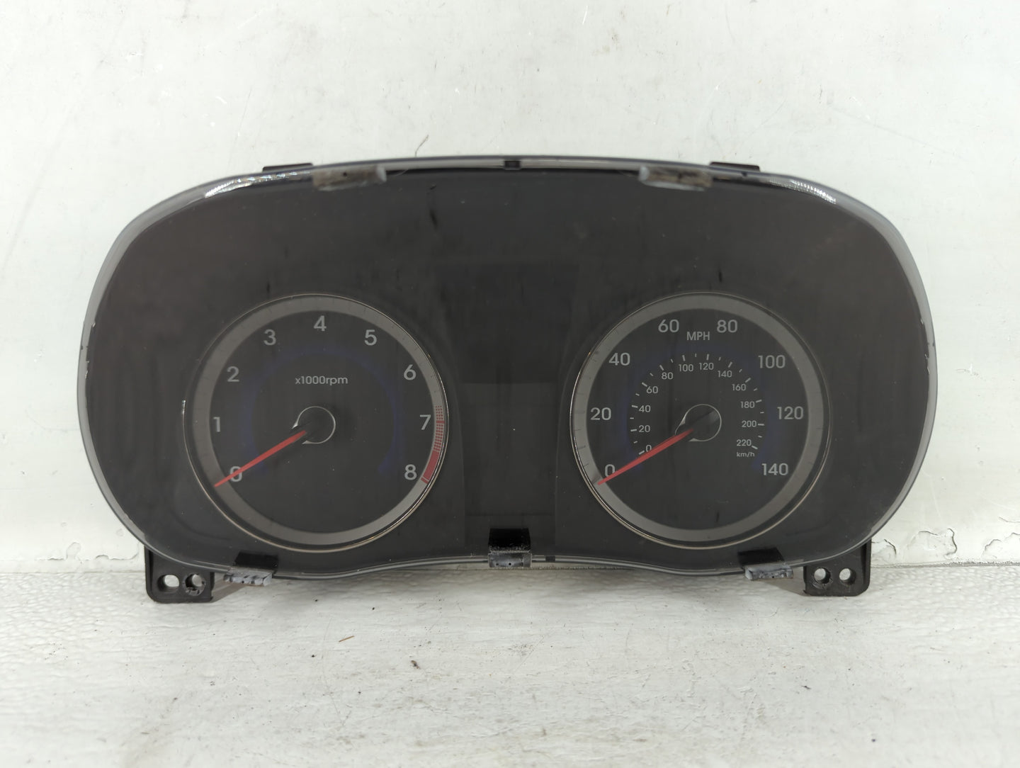 2012-2013 Hyundai Accent Instrument Cluster Speedometer Gauges P/N:94001-1R000 Fits Fits 2012 2013 OEM Used Auto Parts - Oemusedautoparts1.com