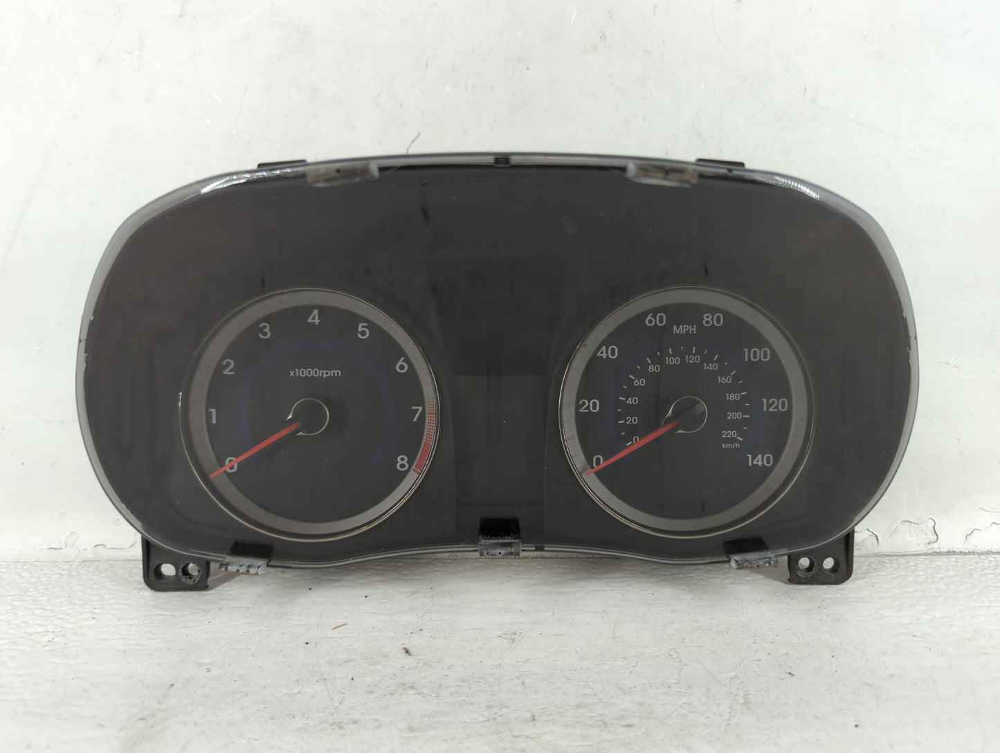 2012-2013 Hyundai Accent Instrument Cluster Speedometer Gauges P/N:94001-1R000 Fits Fits 2012 2013 OEM Used Auto Parts - Oemusedautoparts1.com