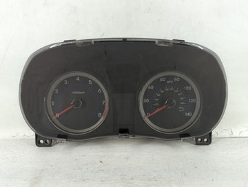 2012-2013 Hyundai Accent Instrument Cluster Speedometer Gauges P/N:94001-1R000 Fits Fits 2012 2013 OEM Used Auto Parts - Oemusedautoparts1.com