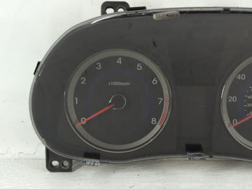 2012-2013 Hyundai Accent Instrument Cluster Speedometer Gauges P/N:94001-1R000 Fits Fits 2012 2013 OEM Used Auto Parts