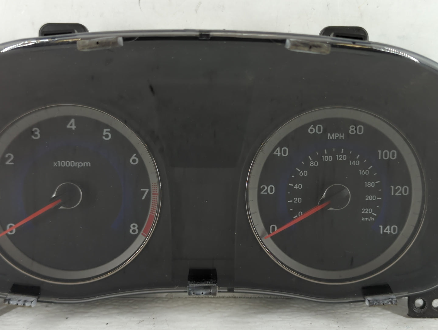 2012-2013 Hyundai Accent Instrument Cluster Speedometer Gauges P/N:94001-1R000 Fits Fits 2012 2013 OEM Used Auto Parts - Oemusedautoparts1.com