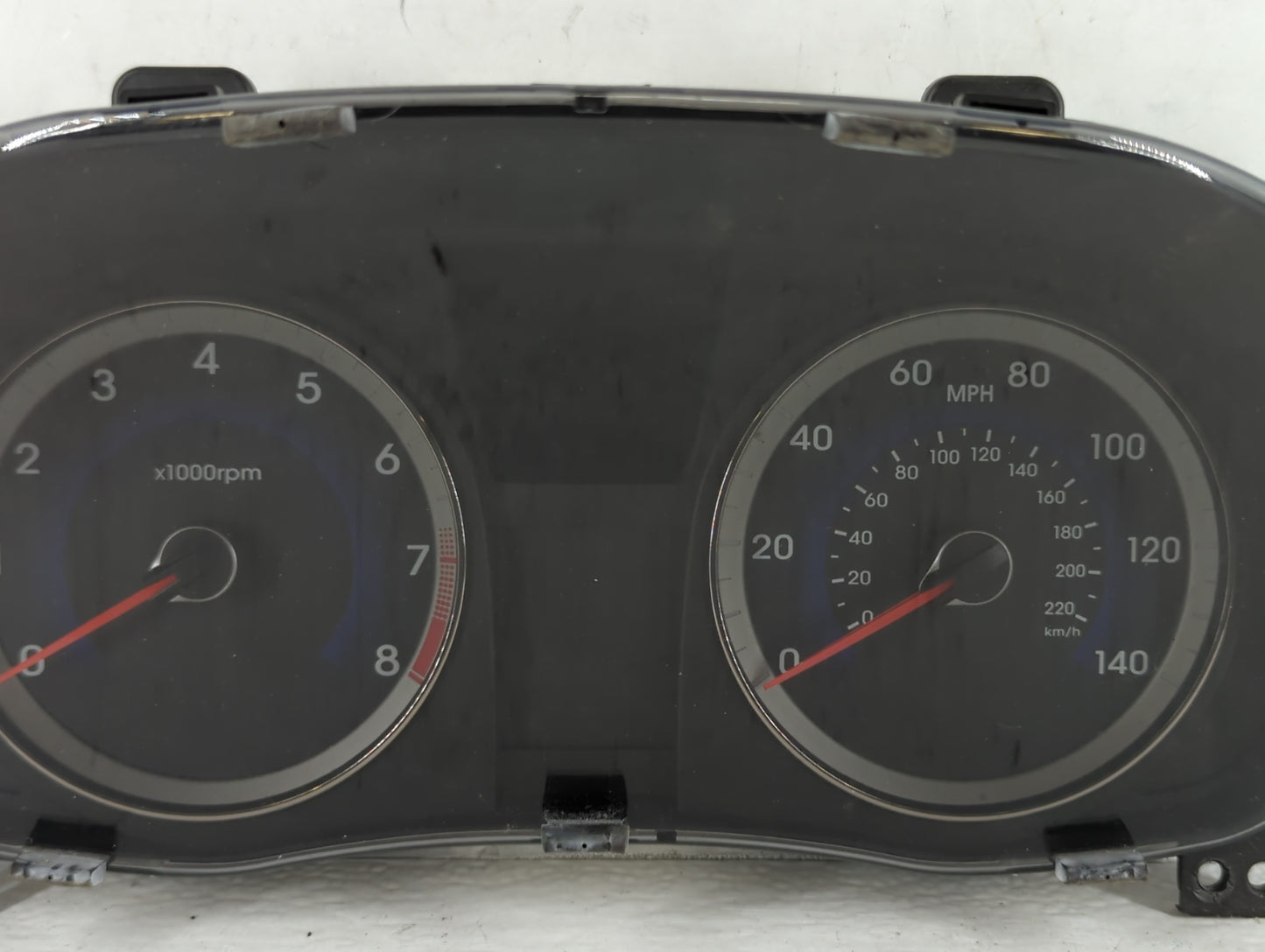 2012-2013 Hyundai Accent Instrument Cluster Speedometer Gauges P/N:94001-1R000 Fits Fits 2012 2013 OEM Used Auto Parts - Oemusedautoparts1.com