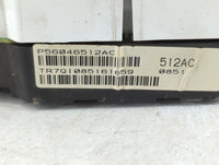 2011-2014 Chrysler 200 Instrument Cluster Speedometer Gauges P/N:P56046512AC Fits Fits 2011 2012 2013 2014 OEM Used Auto Parts - Oemusedautoparts1.com