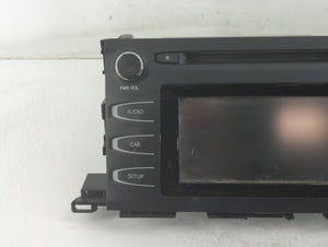 2016 Toyota Highlander Radio AM FM Cd Player Receiver Replacement P/N:86140-0E200 Fits OEM Used Auto Parts