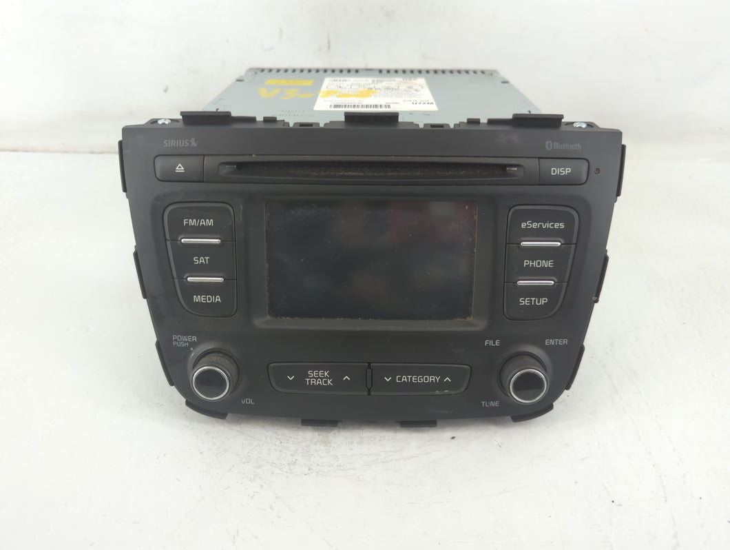 2014-2015 Kia Sorento Radio AM FM Cd Player Receiver Replacement P/N:96160-1U720VA 96160-1U721VA Fits Fits 2014 2015 OEM Used Auto Parts