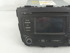 2014-2015 Kia Sorento Radio AM FM Cd Player Receiver Replacement P/N:96160-1U720VA 96160-1U721VA Fits Fits 2014 2015 OEM Used Auto Parts