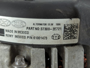 2020-2022 Kia Forte Alternator Replacement Generator Charging Assembly Engine OEM P/N:61001473 37300-2E721 Fits OEM Used Auto Parts