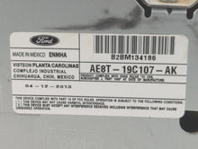 2011-2013 Ford Fiesta Radio AM FM Cd Player Receiver Replacement P/N:AE8T-19C107-AK Fits Fits 2011 2012 2013 OEM Used Auto Parts