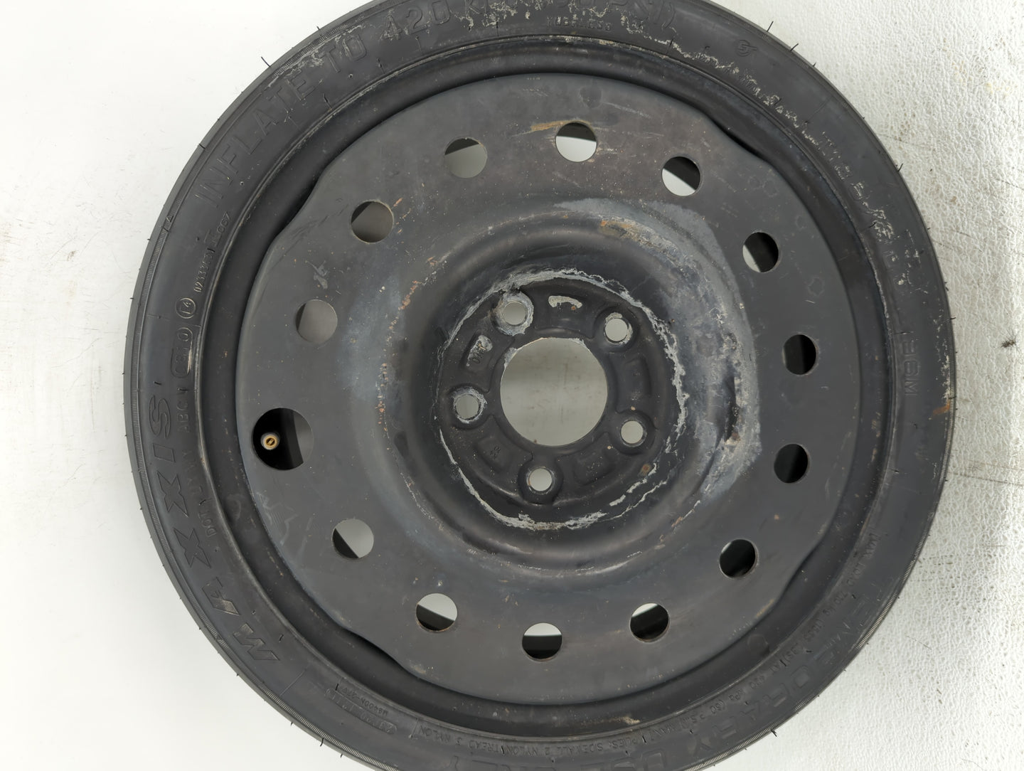 2007-2012 Nissan Sentra Spare Donut Tire Wheel Rim Oem - Oemusedautoparts1.com