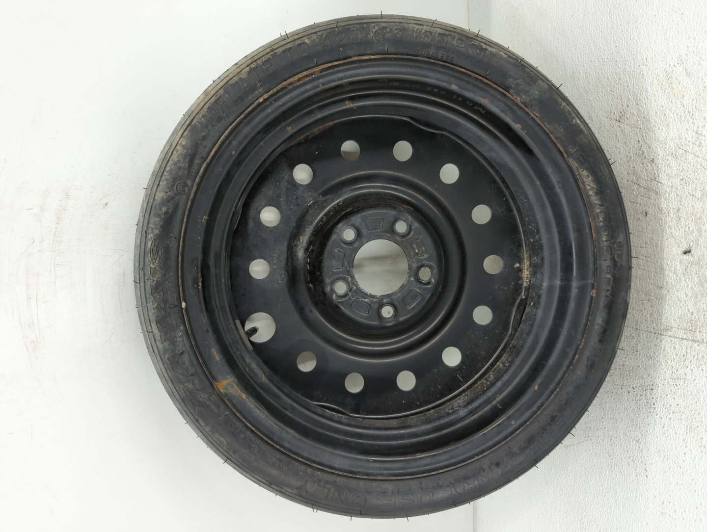 2007-2012 Nissan Sentra Spare Donut Tire Wheel Rim Oem - Oemusedautoparts1.com