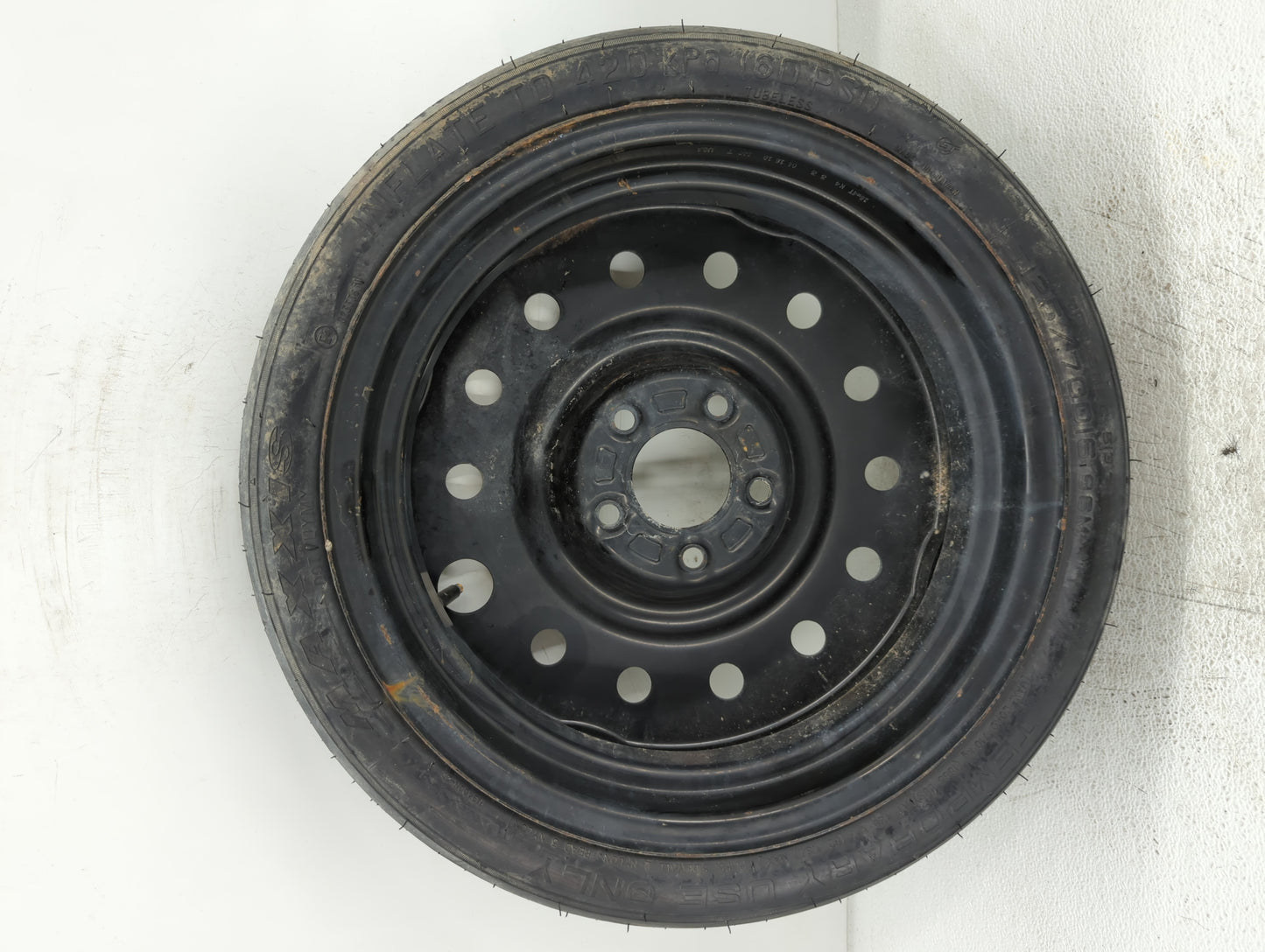 2007-2012 Nissan Sentra Spare Donut Tire Wheel Rim Oem - Oemusedautoparts1.com