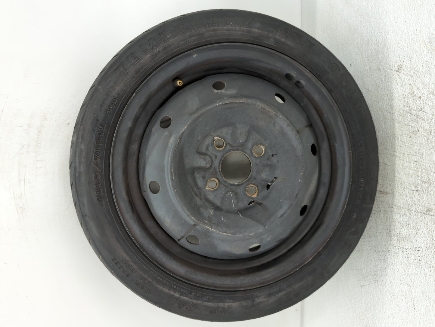 1994-2001 Kia Sephia Spare Donut Tire Wheel Rim Oem - Oemusedautoparts1.com