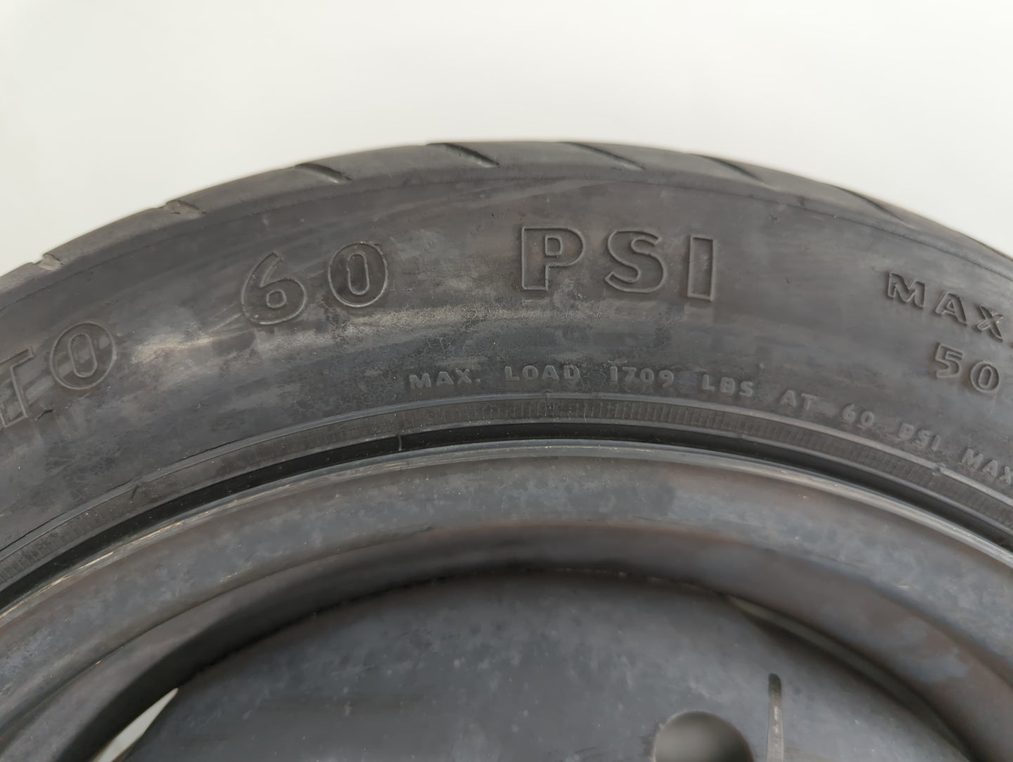 1994-2001 Kia Sephia Spare Donut Tire Wheel Rim Oem - Oemusedautoparts1.com