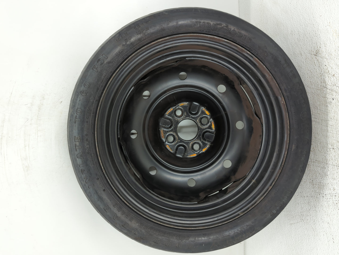 1994-2001 Kia Sephia Spare Donut Tire Wheel Rim Oem - Oemusedautoparts1.com