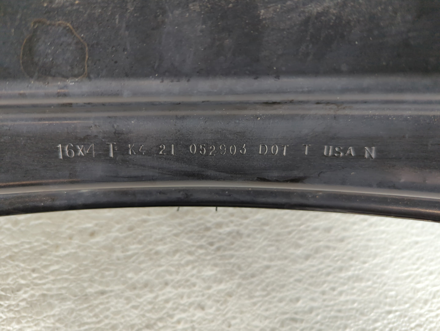 2003 Buick Lacrosse Spare Donut Tire Wheel Rim Oem - Oemusedautoparts1.com