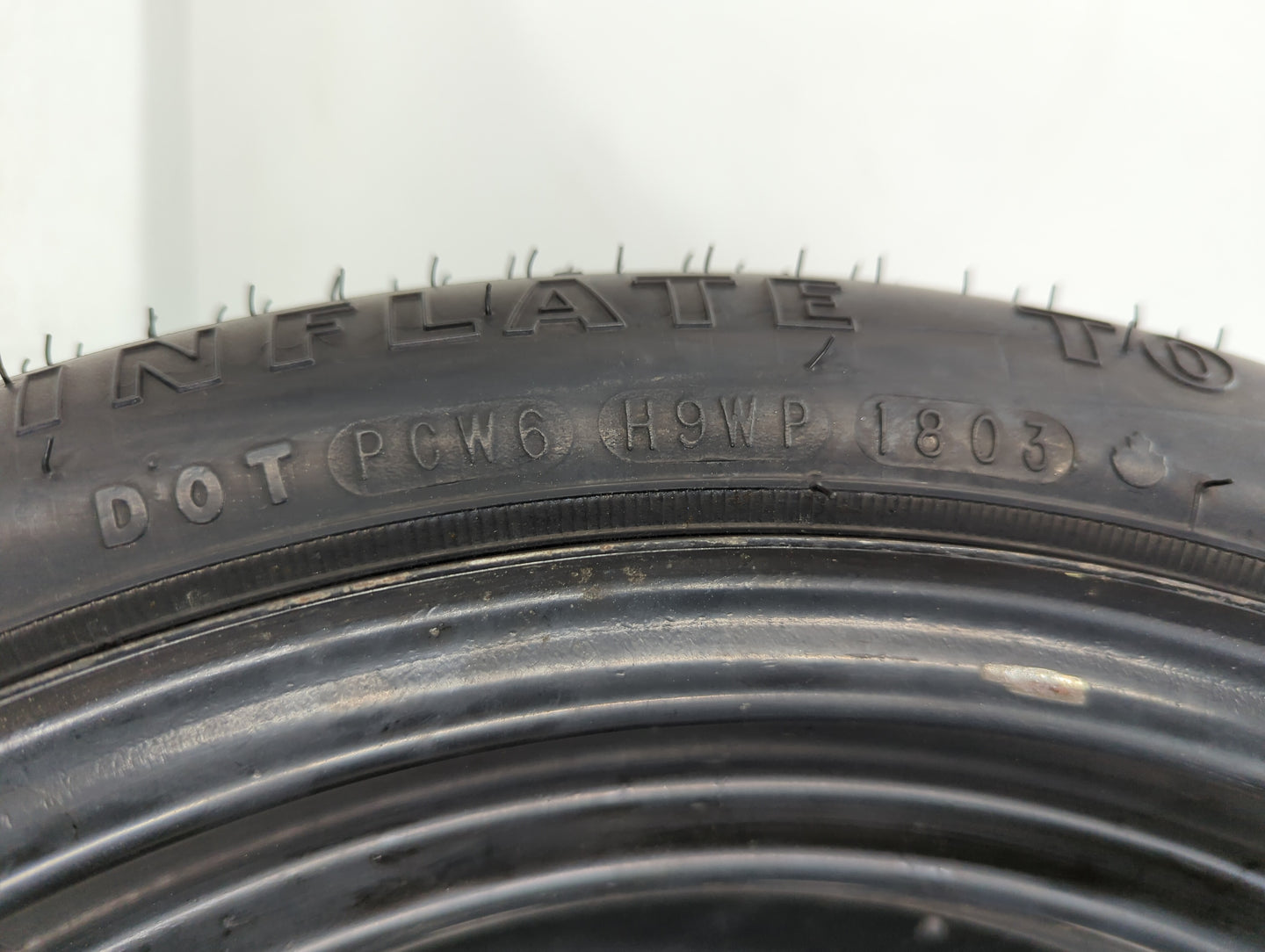 2003 Buick Lacrosse Spare Donut Tire Wheel Rim Oem - Oemusedautoparts1.com