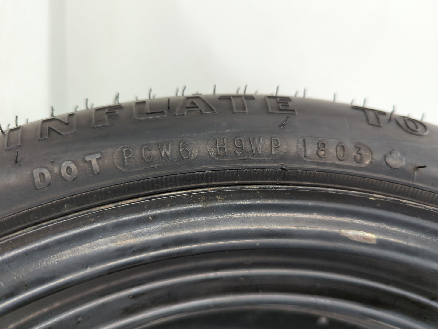 2003 Buick Lacrosse Spare Donut Tire Wheel Rim Oem - Oemusedautoparts1.com