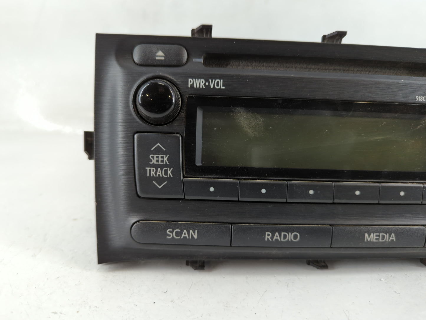 2012-2014 Toyota Prius Radio AM FM Cd Player Receiver Replacement P/N:86120-52D10 Fits Fits 2012 2013 2014 OEM Used Auto Parts - Oemusedautoparts1.com